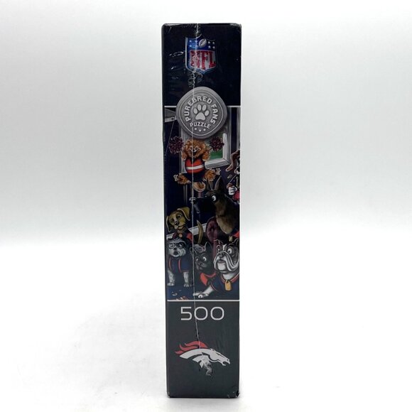Denver Broncos 500-Piece Puzzle Purebred Fans 24" X 18" NFL Licensed Collectible - Picture 10 of 13